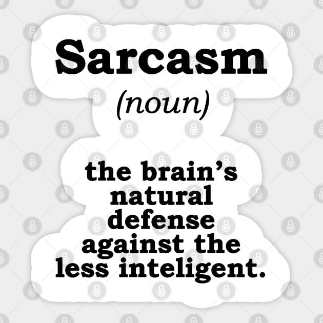 Sarcasm Sticker by DinoAdnan